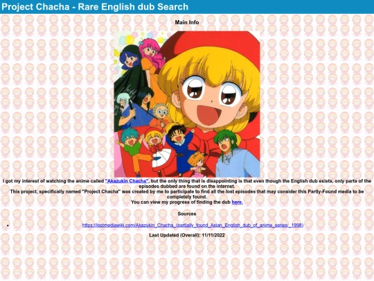 chacha/chachahomepg screenshot
