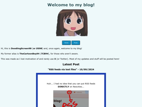 dsblog screenshot