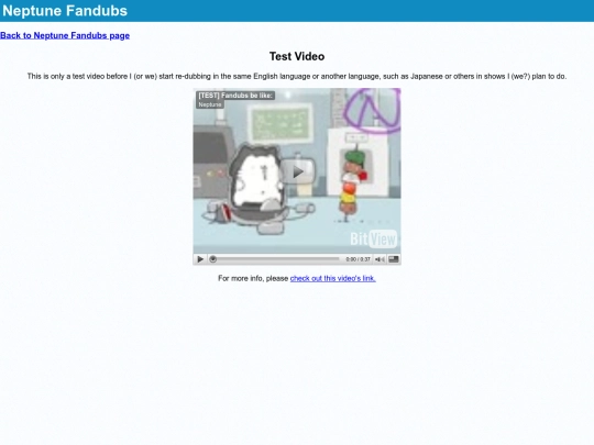 neptunefandubs/testvideoinfo screenshot