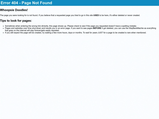 not_found screenshot