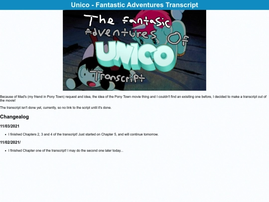 transcripts/unico_fantastic screenshot