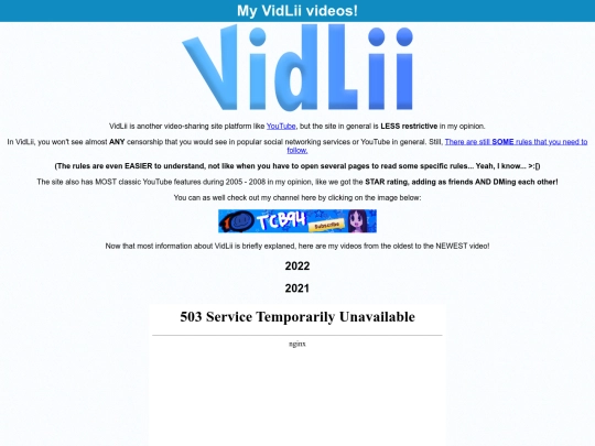 vidlii screenshot