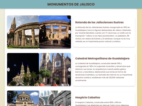 monumentos screenshot