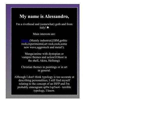 aboutme/aboutme screenshot