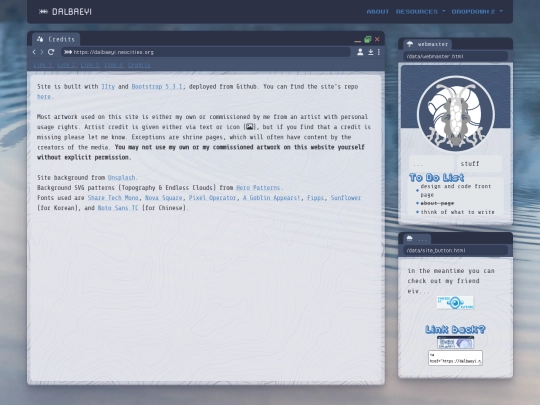 credits screenshot