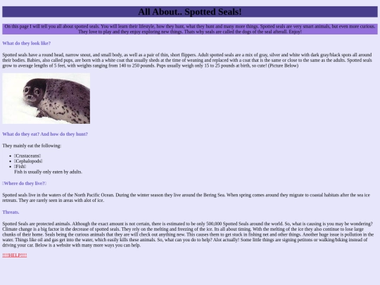 spotted seals2 screenshot