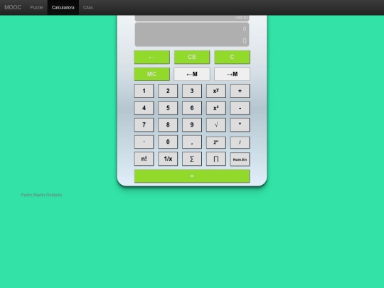 calculadora screenshot