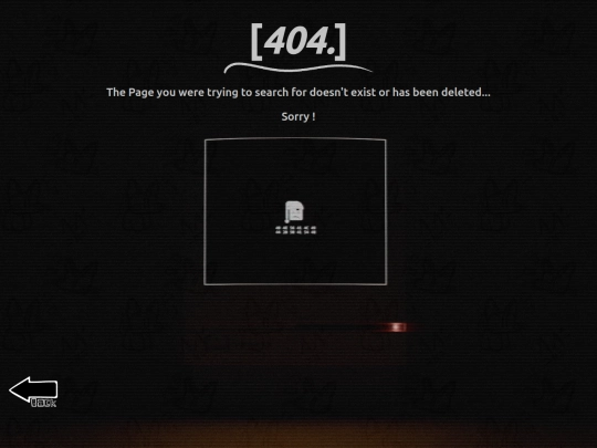 not_found screenshot