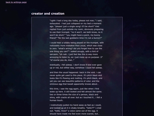 writings/creator-and-creation screenshot