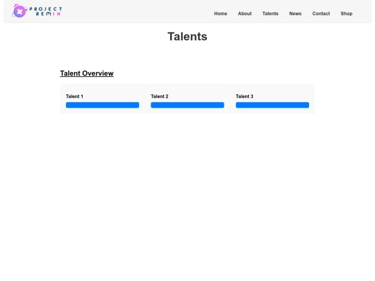 talents/Talents screenshot