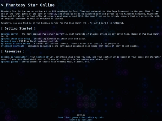 pso screenshot