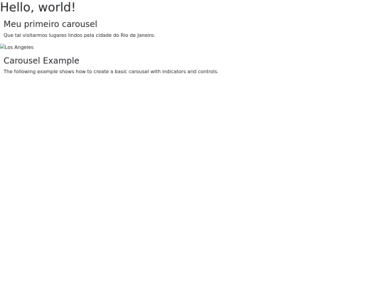 Bootstrap/home screenshot