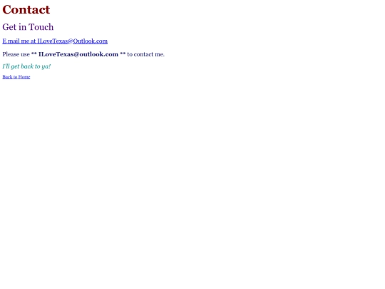 contact screenshot
