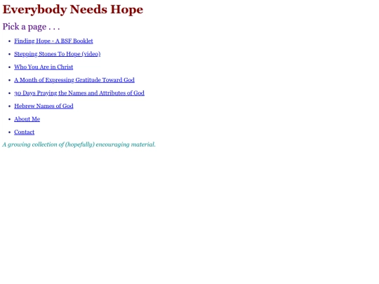 index screenshot