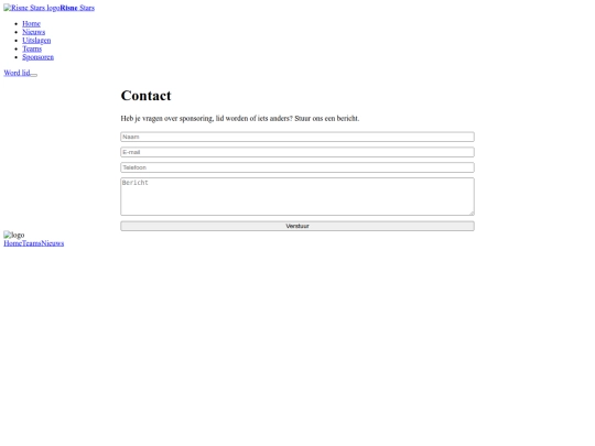 contact screenshot
