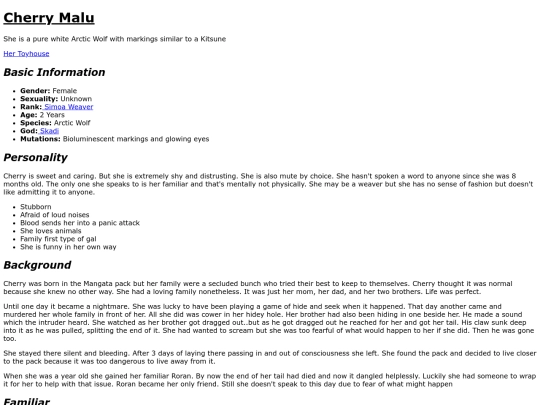 cherrymalu screenshot