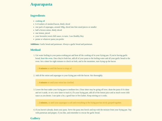 asparapasta screenshot