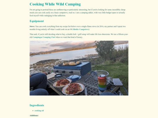 camping/camping-recipes screenshot