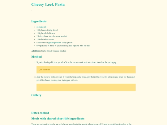 cheesy-leek-pasta screenshot
