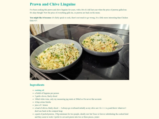 prawn-chive-linguine screenshot