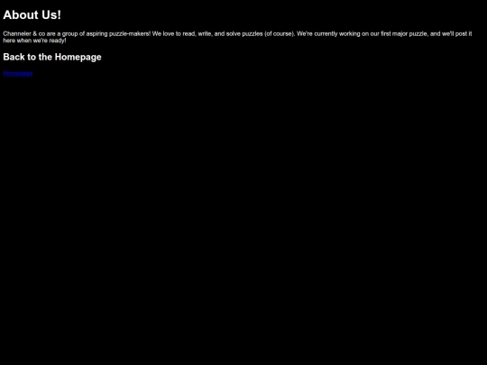 about us screenshot