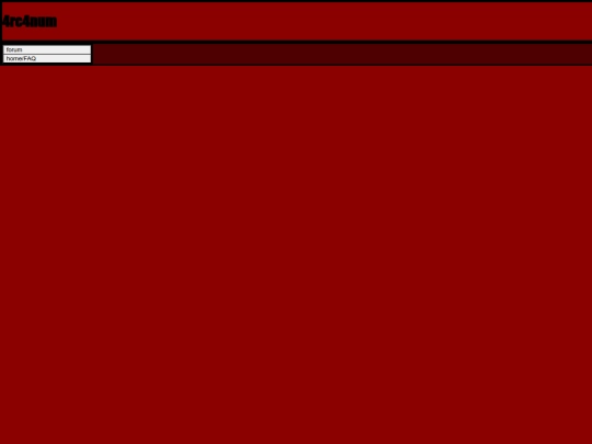 forumpages/homepagefaq screenshot