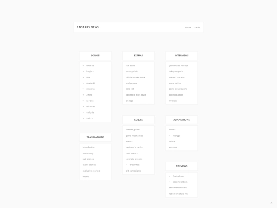 index screenshot