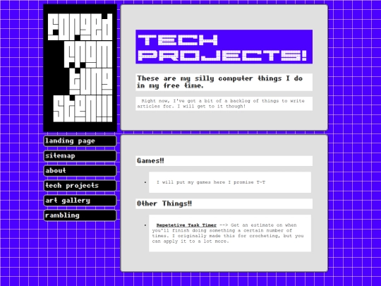 techprojects/techProjects screenshot