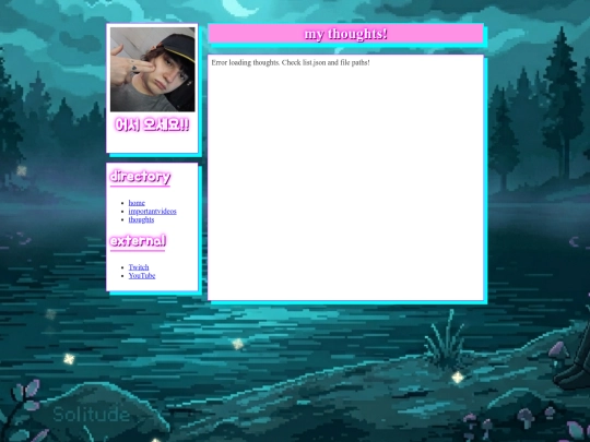 thoughts screenshot