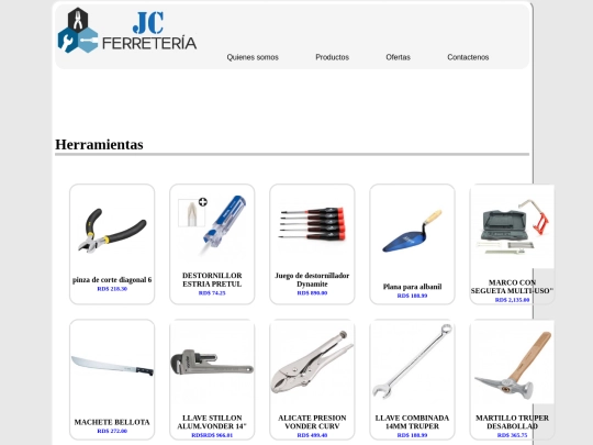 todo/herramientas screenshot