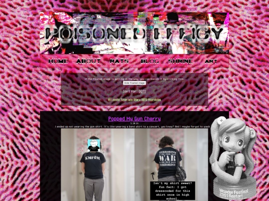 blog/outfits screenshot