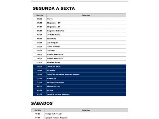 programacao screenshot