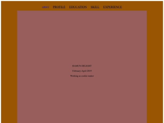 experience screenshot
