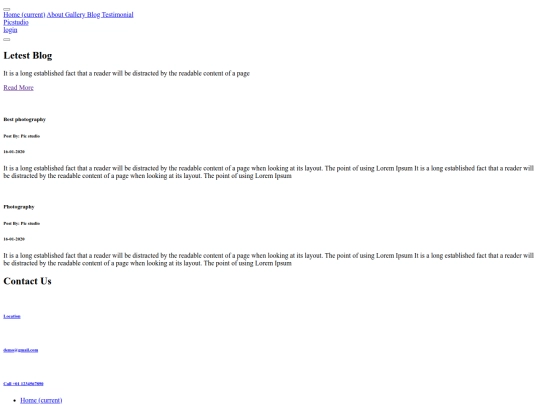 blog screenshot