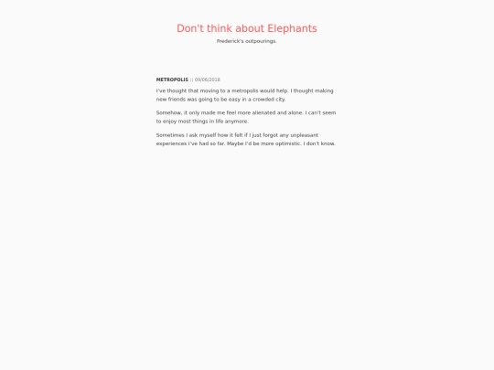 phant/metropolis screenshot
