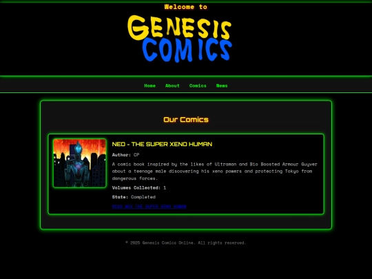 comics screenshot