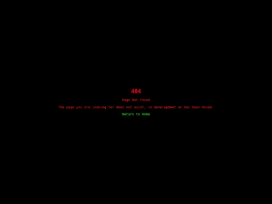 not_found screenshot