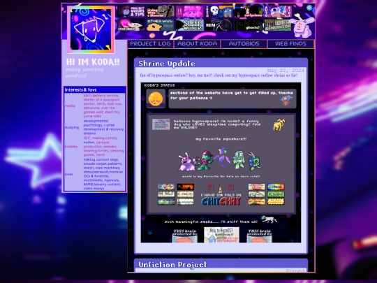 pages screenshot