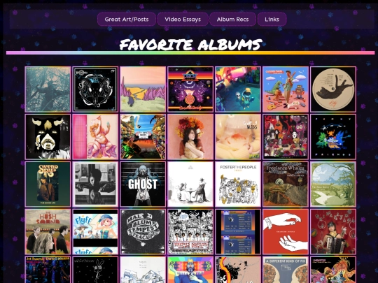 prizebooth/albums screenshot