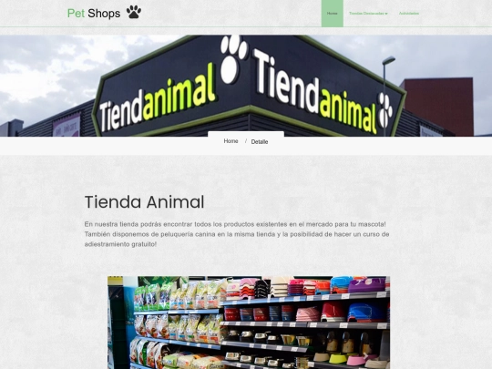 tienda screenshot
