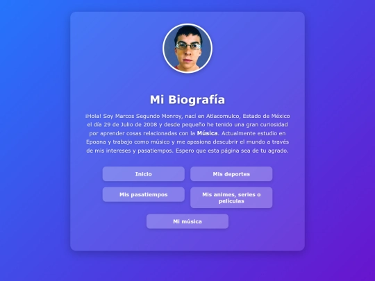 biografia screenshot