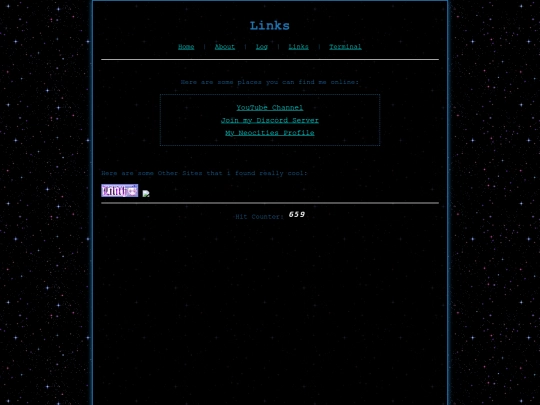 links screenshot