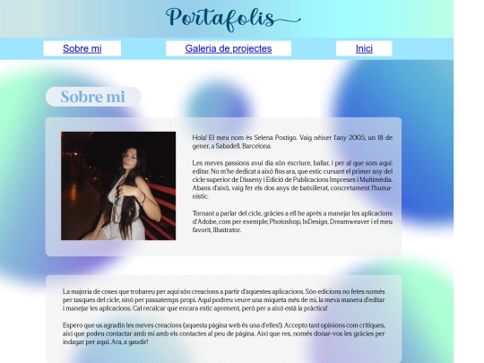 PagWebSobreMi screenshot
