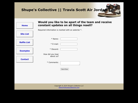 contact screenshot