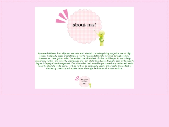about me! screenshot