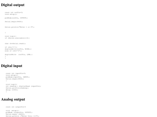 inputsandoutputs screenshot