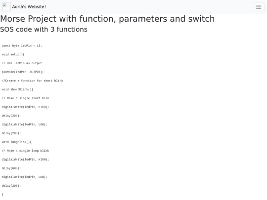 morseproject/blinking5 screenshot