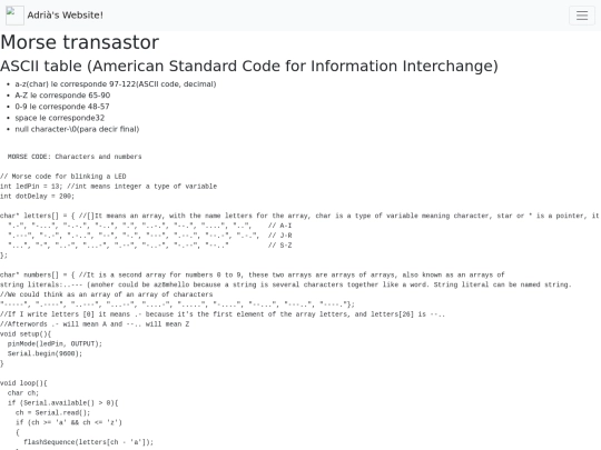 morseproject/blinking6 screenshot