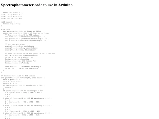 spectrophotometer/4 screenshot