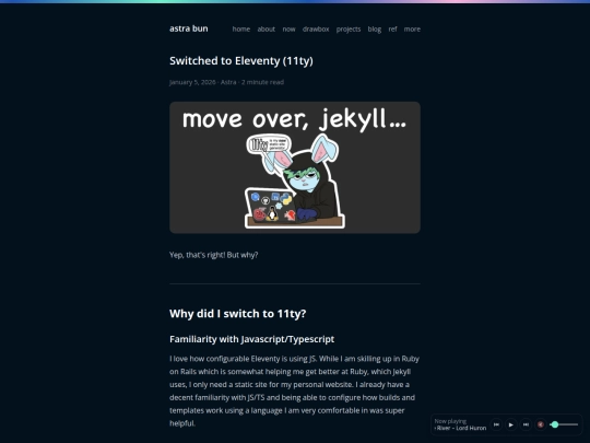 blog/2026/01/05/switched-to-11ty screenshot